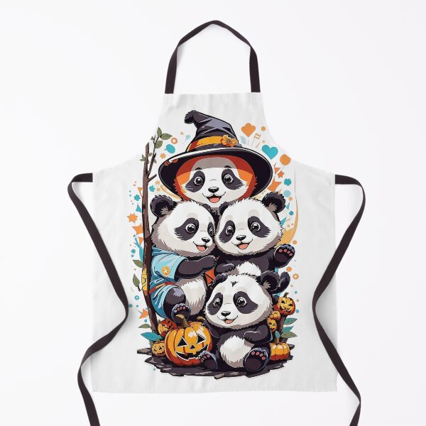 Item preview, Hallowen Kawaii Pandas designed and sold by GalMar.