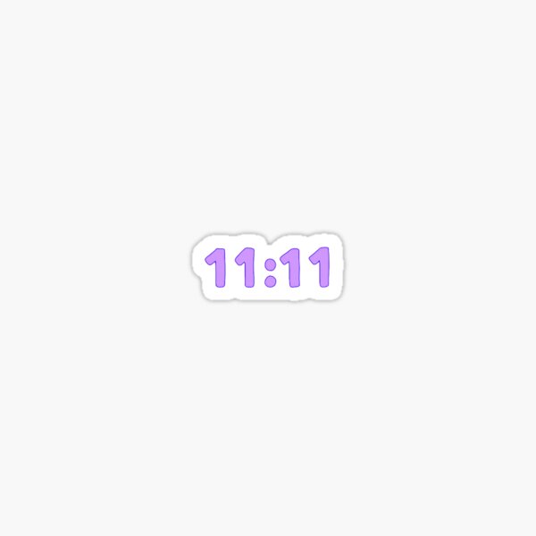 11:11  Sticker