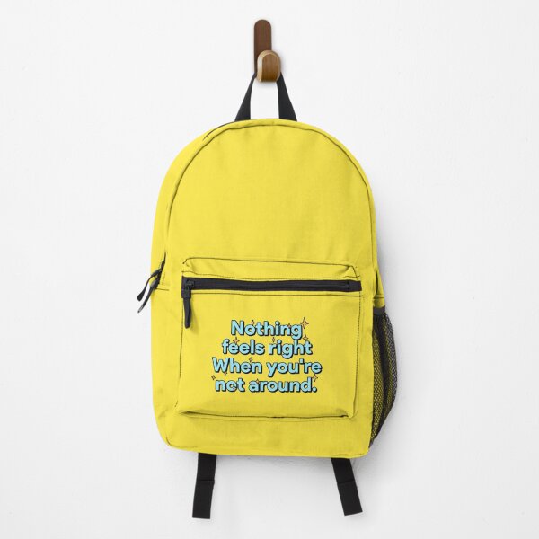 Item preview, Nothing feels right When you're not around. - SEX EDUCATION NETFLIX season 4x quote designed and sold by Mindy Bubble.