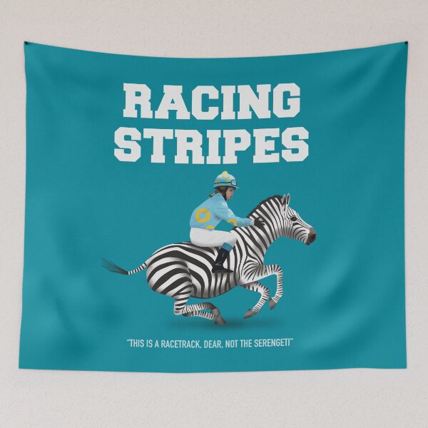Item preview, Racing Stripes - Alternative Movie Poster designed and sold by MoviePosterBoy.