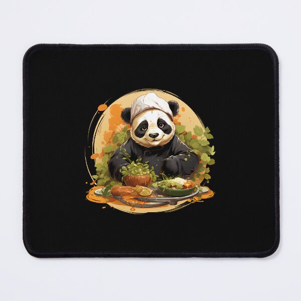 Item preview, Hungry Panda's Gourmet Delight: Chef in Apron designed and sold by hamishby.