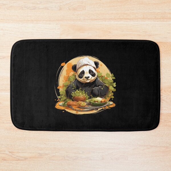 Item preview, Hungry Panda's Gourmet Delight: Chef in Apron designed and sold by hamishby.