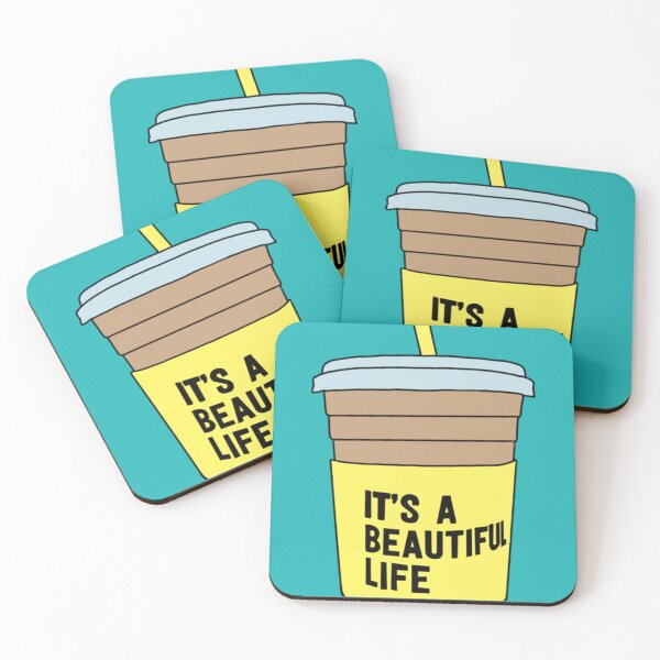 Item preview, It’s a beautiful life Sticker designed and sold by StevenRhodc.