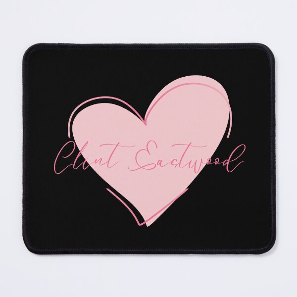 Item preview, Heart Clint Eastwood designed and sold by theartcreatore.