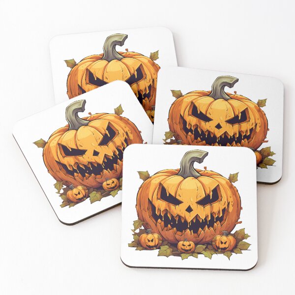 Item preview, Scary carved pumpkins - Halloween designed and sold by Vansky-Art.