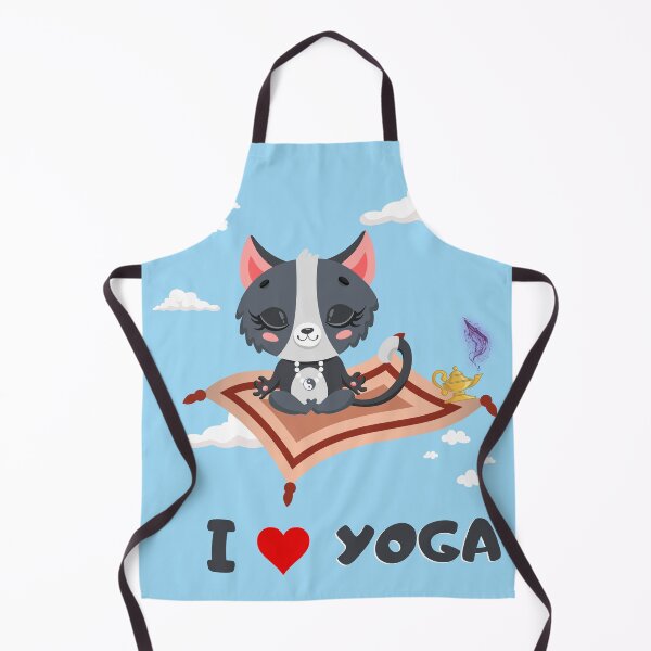 Item preview, cat meditating in the clouds designed and sold by studio468.