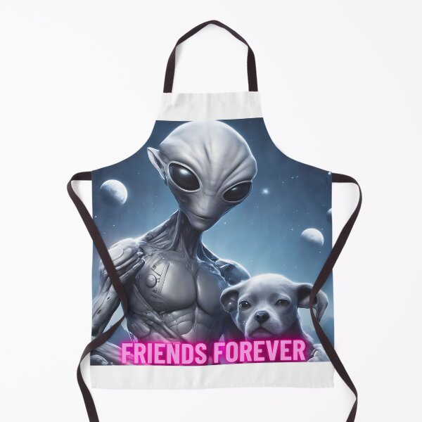 Item preview, The Gray Alien and a dog designed and sold by Arno-Onei.