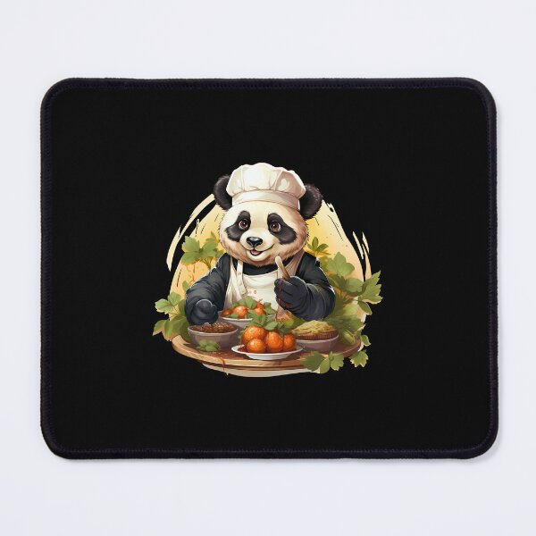 Item preview, Hungry Panda's Gourmet Delight: Chef in Apron designed and sold by hamishby.