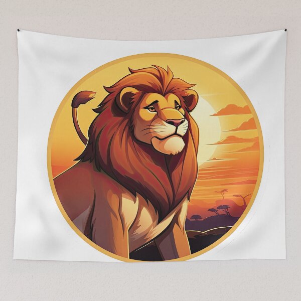 Item preview, Proud lion stands alone designed and sold by abmkf.