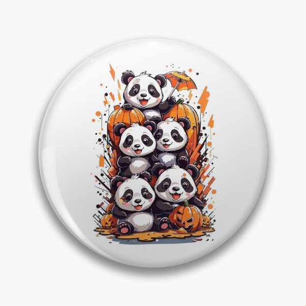 Item preview, Pandas Kawaii Halloween designed and sold by GalMar.