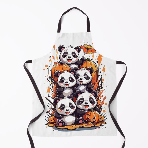 Item preview, Hallowen Kawaii Pandas designed and sold by GalMar.