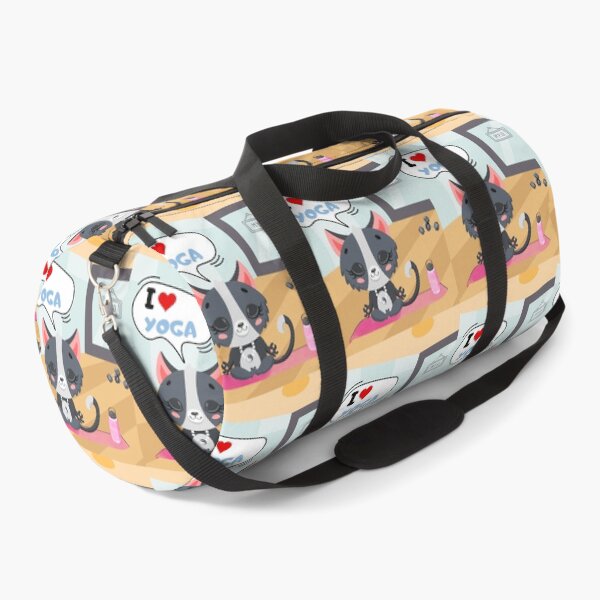 Item preview, Cat doing yoga in the gym designed and sold by studio468.