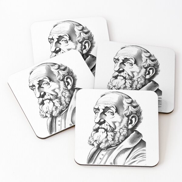 Item preview, Portrait of Michelangelo di Lodovico Buonarroti Simoni (1475–1564) designed and sold by NTGUILTY.