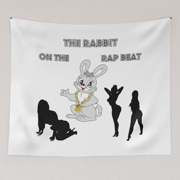 Item preview, The Rabbit on the Rap Beat designed and sold by Ben3842.