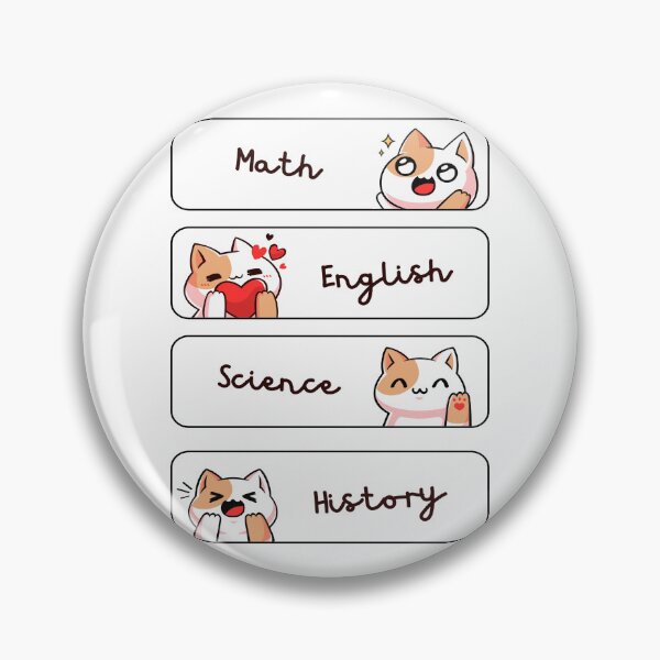 Item preview, School Subjects Pack-Labels designed and sold by AnimPet.