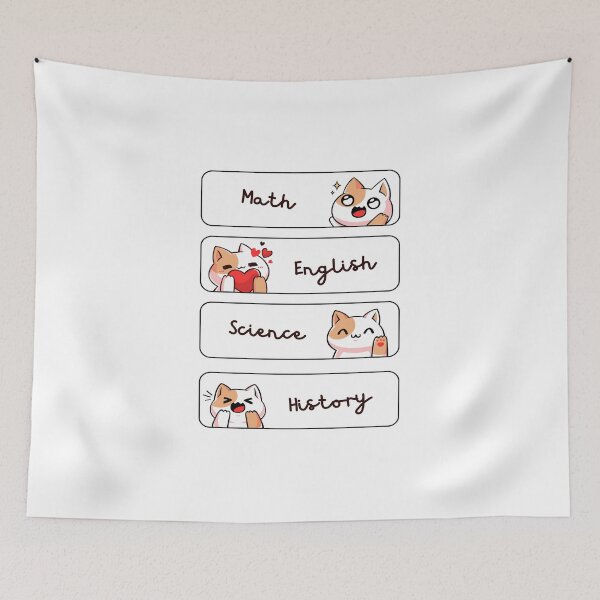 Item preview, School Subjects Pack-Labels designed and sold by AnimPet.