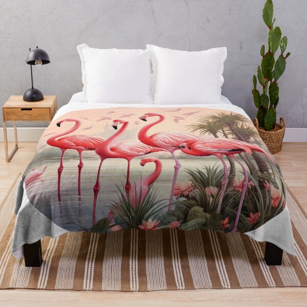 Item preview, Flamingos on the lake designed and sold by abmkf.