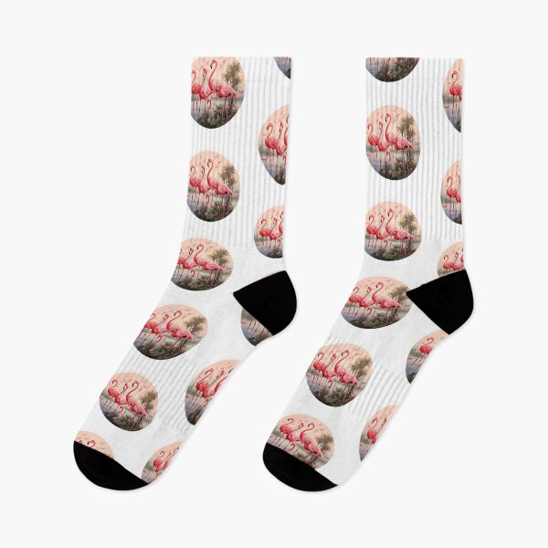 Item preview, Flamingos on the lake designed and sold by abmkf.