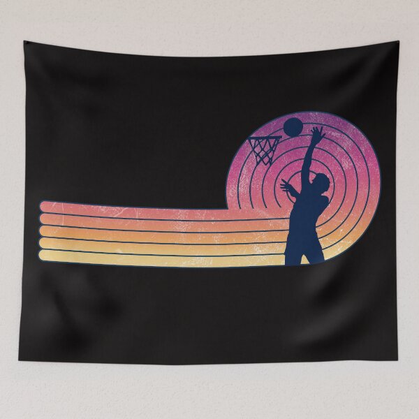 Item preview, Basketball Player with Basket Vintage Design designed and sold by MarkusShirts.