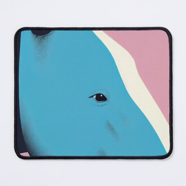 Item preview, Bairds Tapir Bold Pink Minimalist Art Print for Living Room designed and sold by PinkNomad.