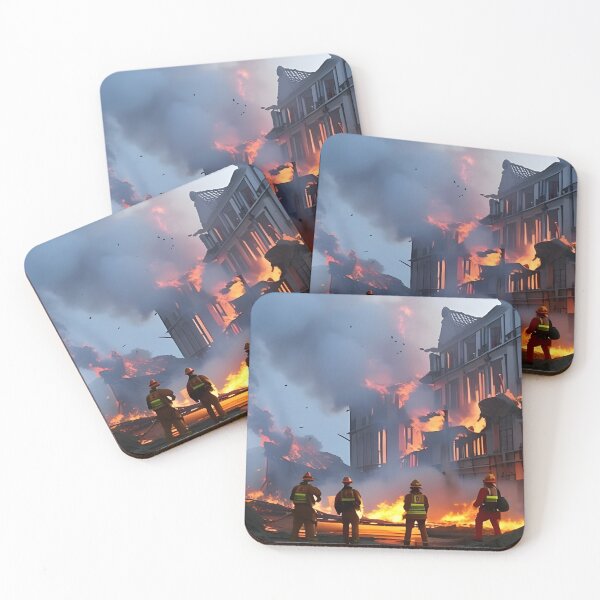 Item preview, The Firefighters of Fordwall designed and sold by IrishBarbarian.