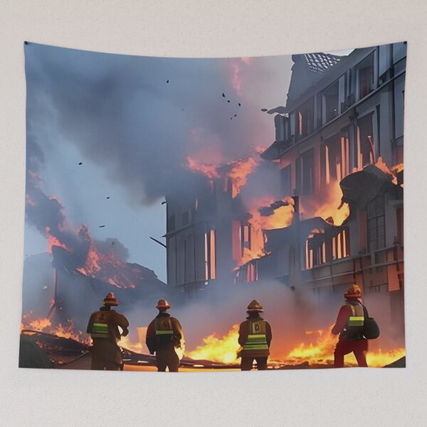 Item preview, The Firefighters of Fordwall designed and sold by IrishBarbarian.