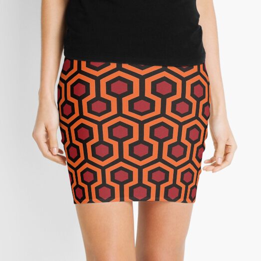 Overlook Hotel Carpet The Shining Mini Skirt