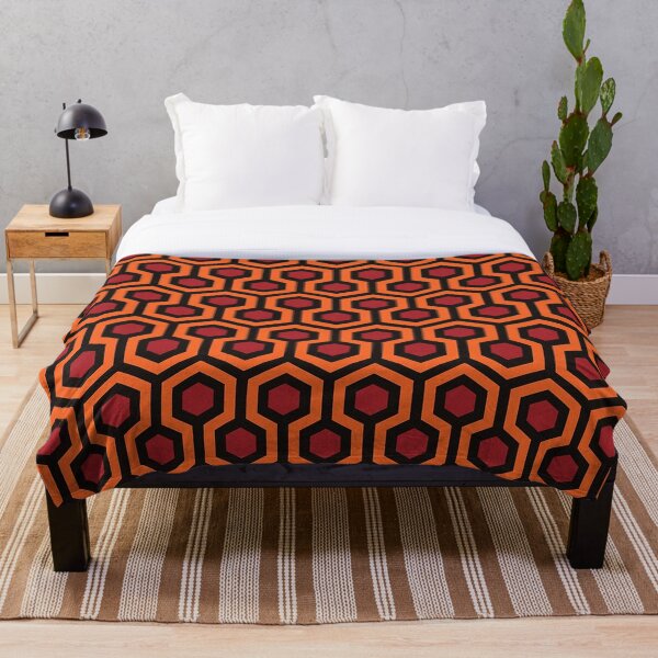Overlook Hotel Carpet The Shining Throw Blanket