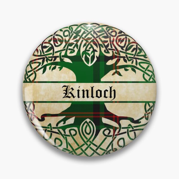 Item preview, Kinloch Tree of Life Clan Scottish Surname tartan designed and sold by BagTown Clans.