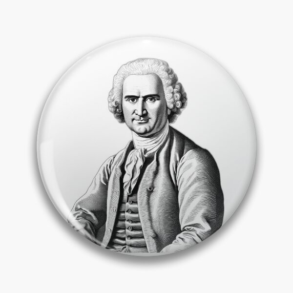 Item preview, Jean-Jacques Rousseau Portrait designed and sold by NTGUILTY.