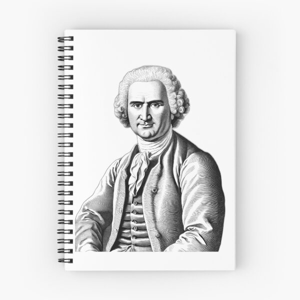 Item preview, Jean-Jacques Rousseau Portrait designed and sold by NTGUILTY.