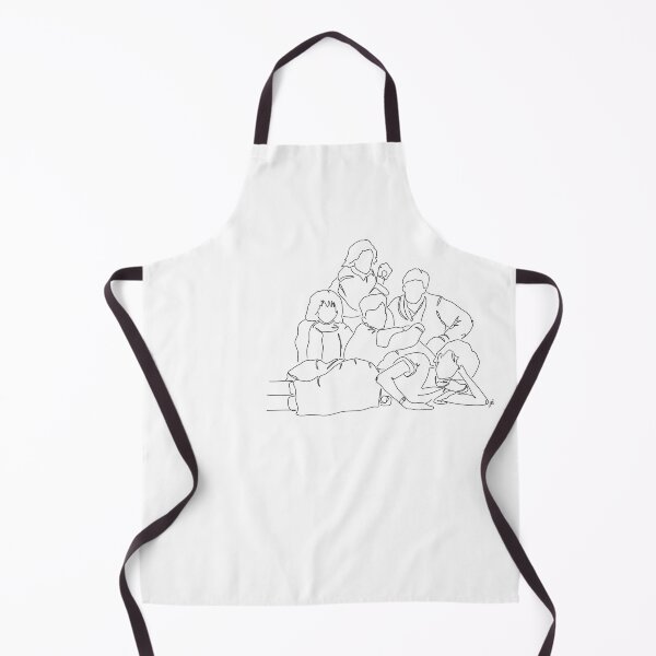 Item preview, Breakfast Club Line Art  designed and sold by tinywhiteco.