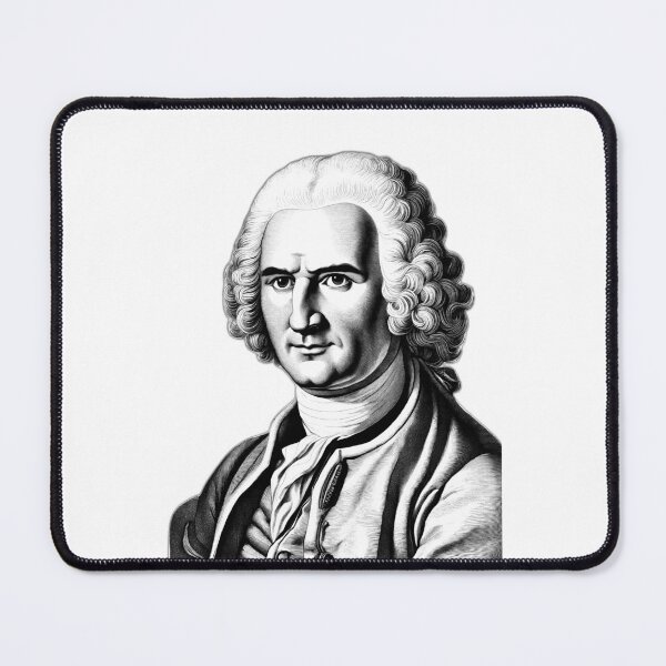 Item preview, Jean-Jacques Rousseau Art designed and sold by NTGUILTY.