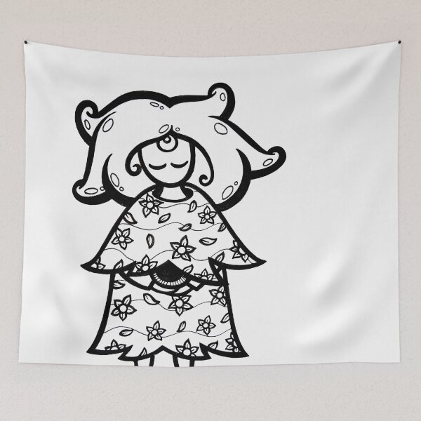 Item preview, The Floral Queen designed and sold by EyeCreateLines.