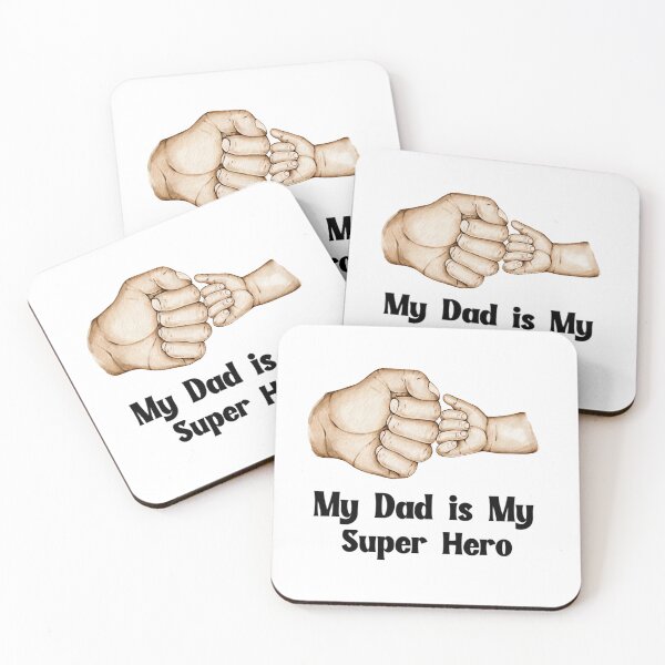 Item preview,  My Dad Is My Super Hero Happy  Father's Day  designed and sold by by-oaz.