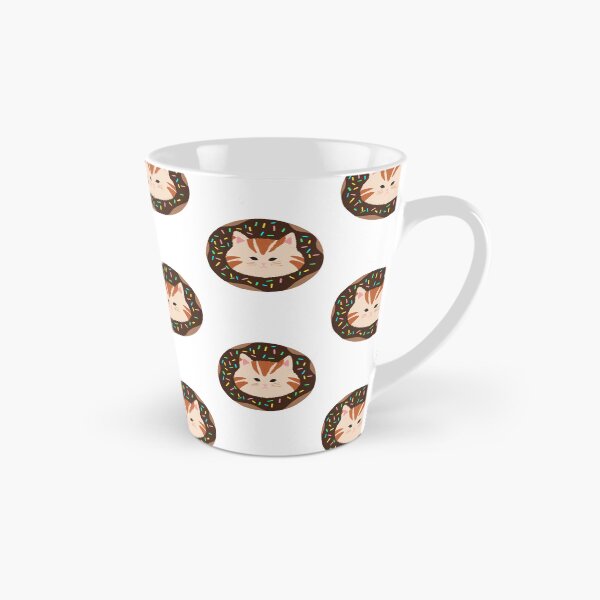 Item preview, Chocolate Donut Kitty-Adorable Cat Illustration designed and sold by DazziDazzi.