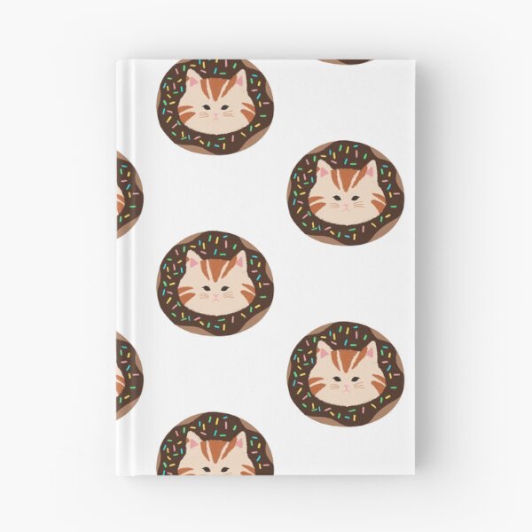 Item preview, Chocolate Donut Kitty-Adorable Cat Illustration designed and sold by DazziDazzi.