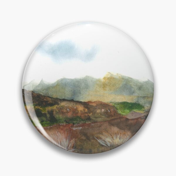Item preview, Tongariro National Parc - Watercolour Painting designed and sold by Karottenlotte.