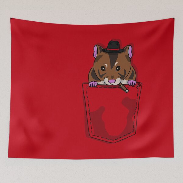 Item preview, Gangsta Hamsta in My Pocket: Pocket-Sized Swagger designed and sold by Fun Funky Designs.