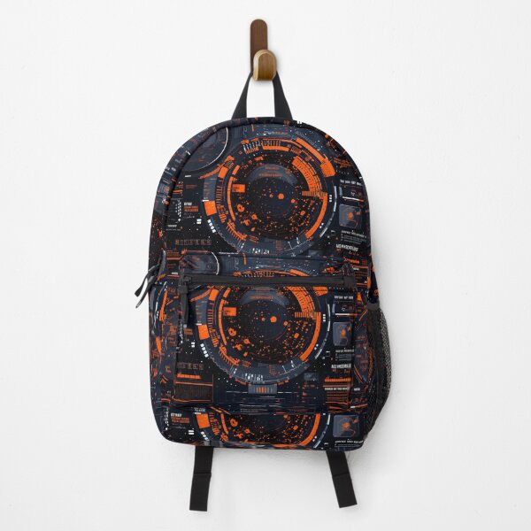 Item preview, Chrono-Tech Dreamscape: Futuristic Sci-Fi Seamless Pattern designed and sold by AlienSkinEyes.