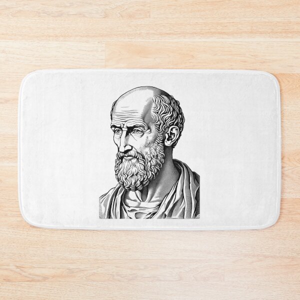 Item preview, Portrait of Hippocrates of Kos designed and sold by NTGUILTY.
