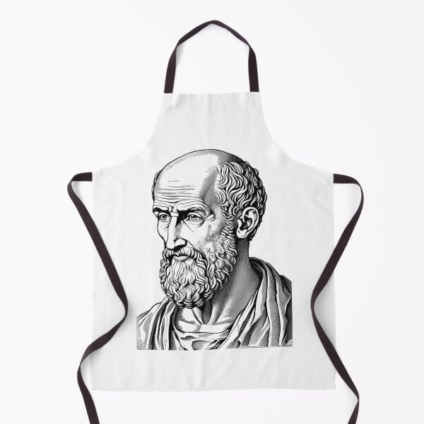 Item preview, Portrait of Hippocrates of Kos designed and sold by NTGUILTY.