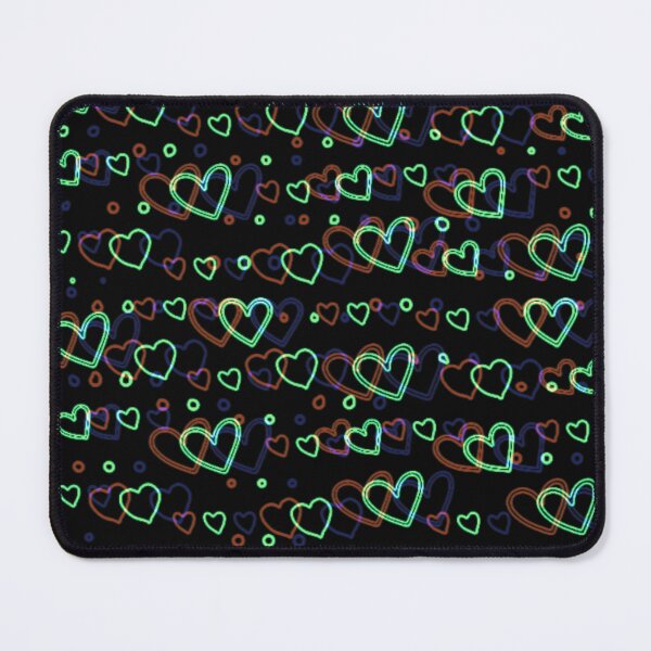 Item preview, Psihedelic hearts design designed and sold by ArtAngiTresors.