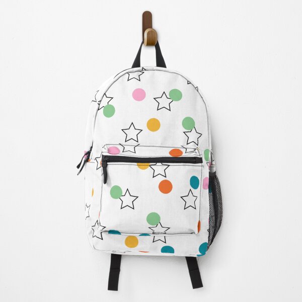 Item preview, Stars and colorful dots pattern designed and sold by ArtAngiTresors.