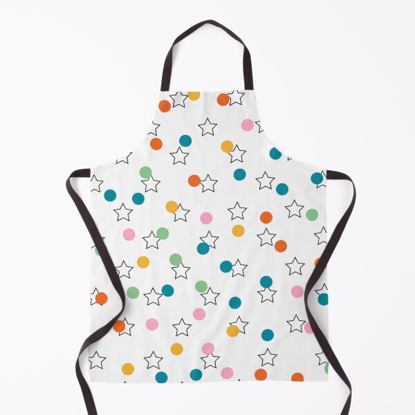 Item preview, Stars and colorful dots pattern designed and sold by ArtAngiTresors.
