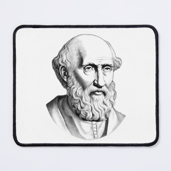 Item preview, Hippocrates Portrait designed and sold by NTGUILTY.