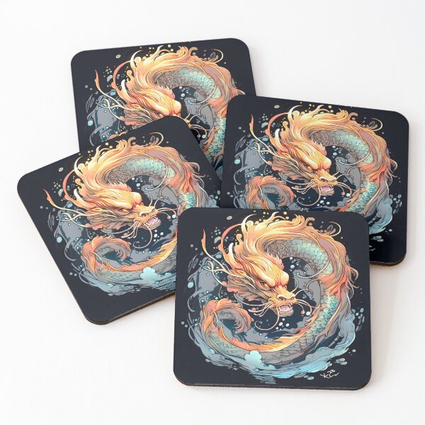Item preview, Beautiful Koi Dragon Protector designed and sold by Kendra Liester.