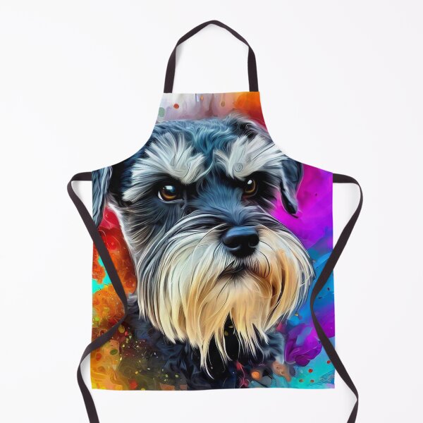 Item preview, Miniature Schnauzer Splash Art designed and sold by The Digital Compass.
