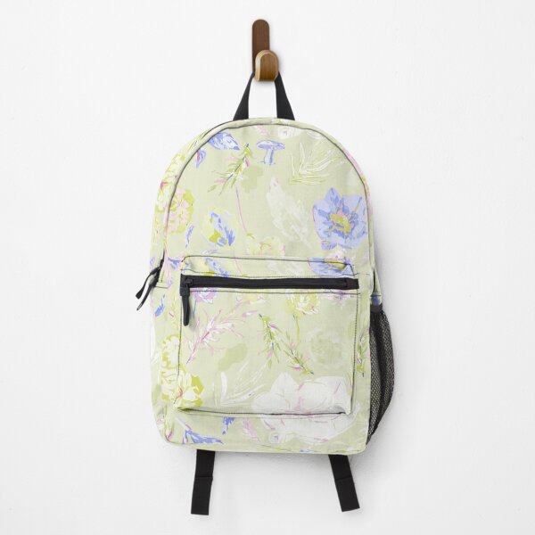 Item preview, Pastel Blooms Harmony: Big Florals Pattern in Pink, Blue, and White designed and sold by ara-designs.