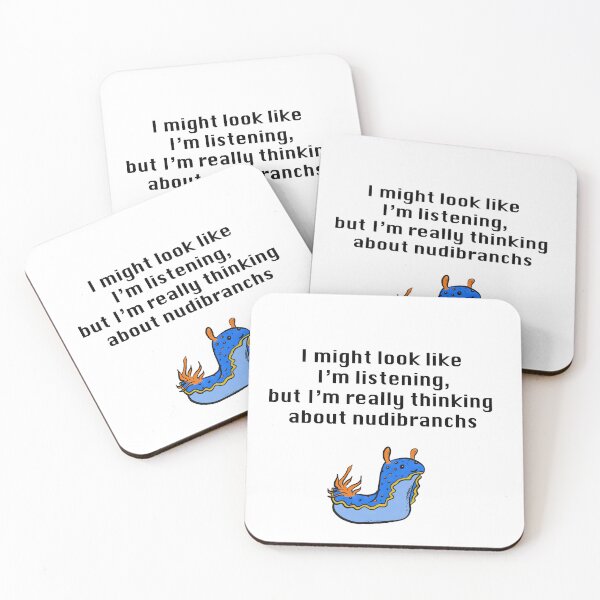 Item preview, Thinking about nudibranchs designed and sold by Brydenophyte.